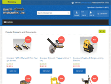 Tablet Screenshot of gustininc.com